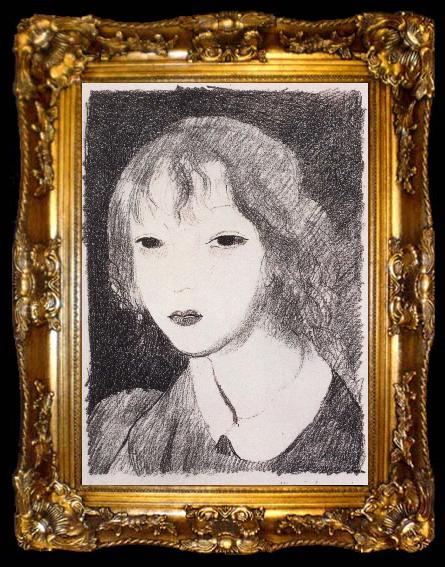 framed  Marie Laurencin Portrait of female, ta009-2